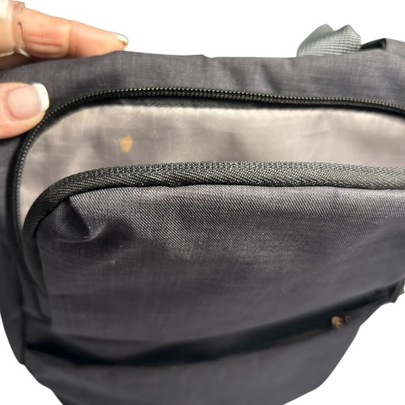 Swiss Digital Micro Business Backpack With Laptop Pocket Gray - Picture 7 of 14